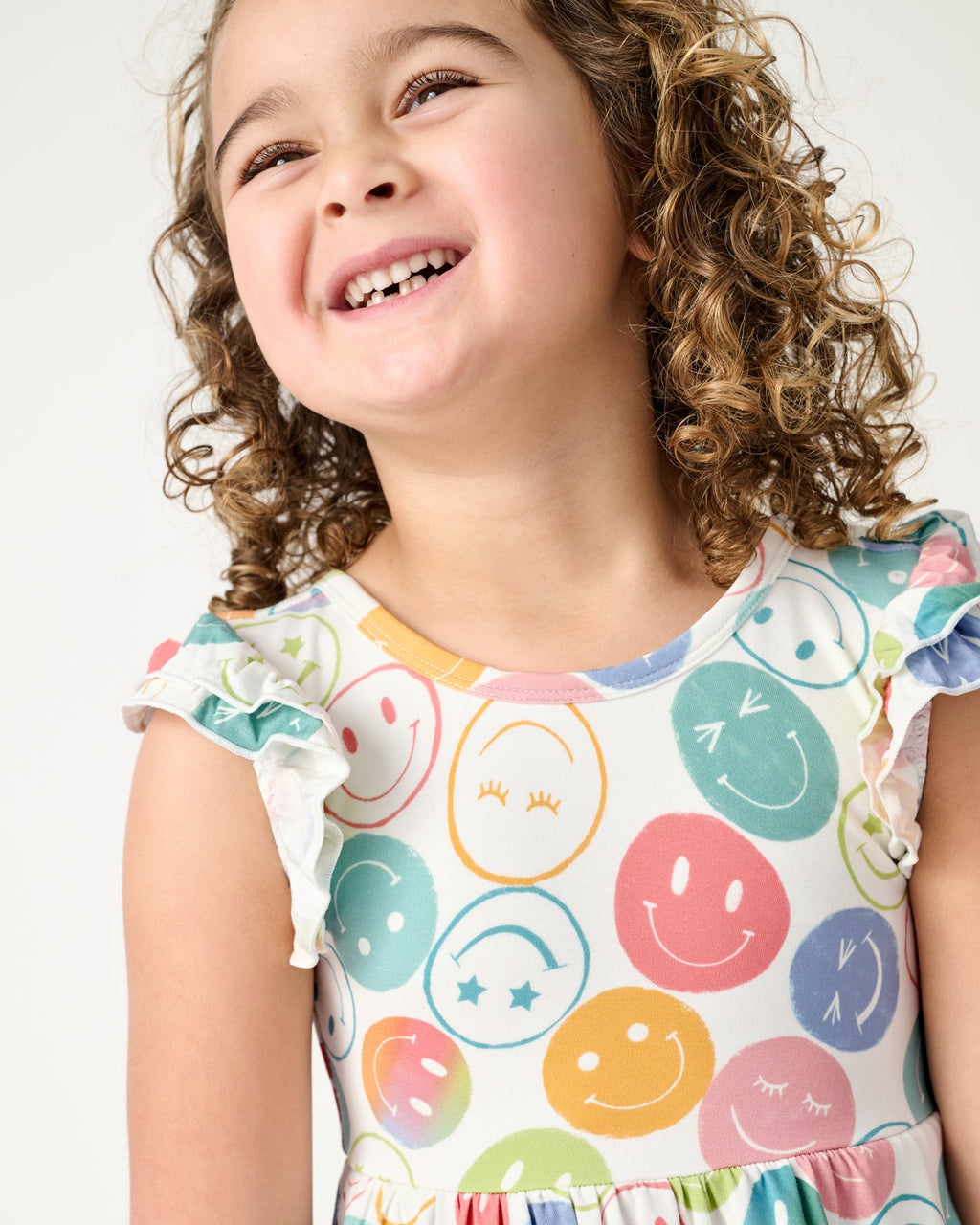 Positive Vibes Flutter Twirl Dress