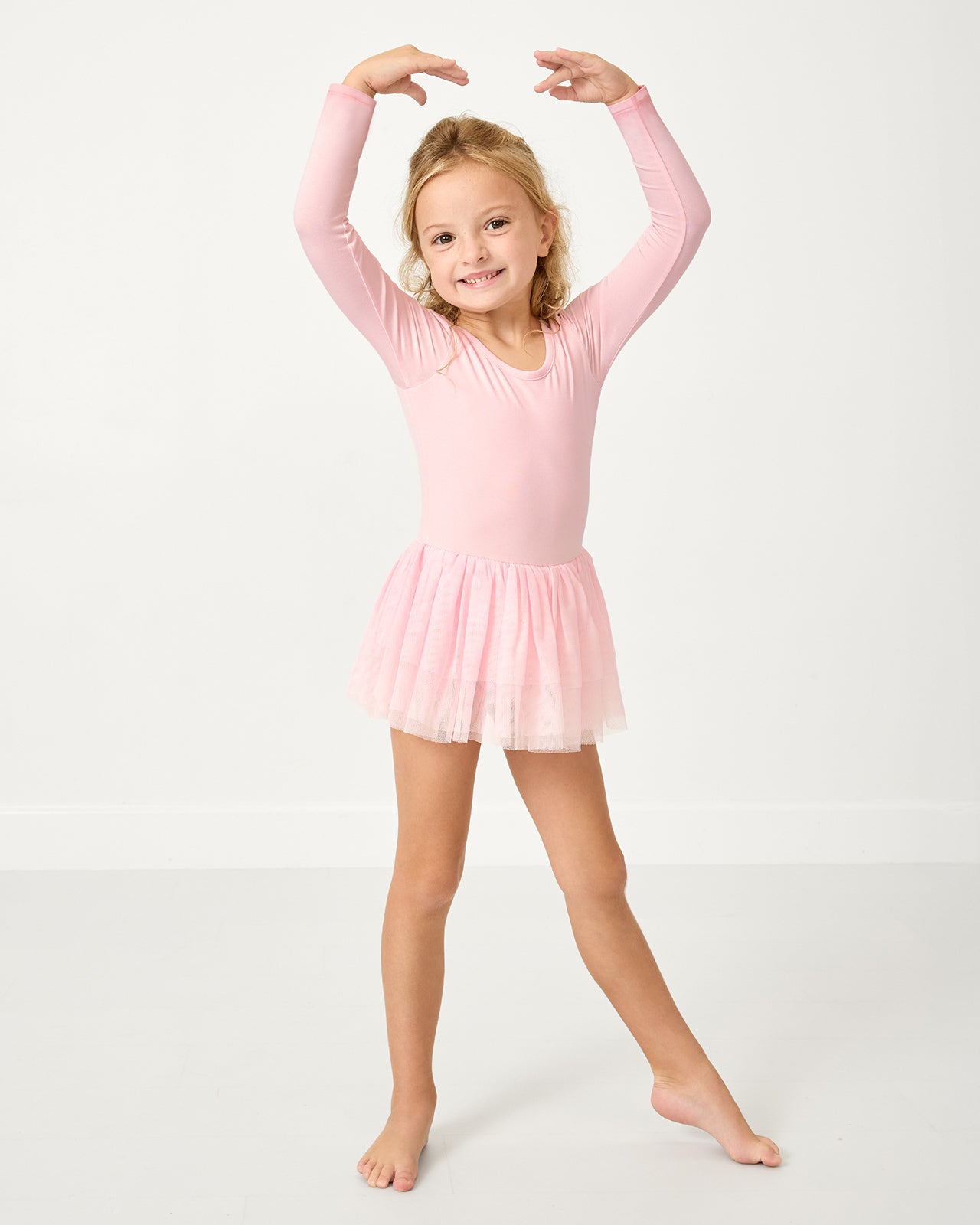Prima Pink Ballet Leotard Dress